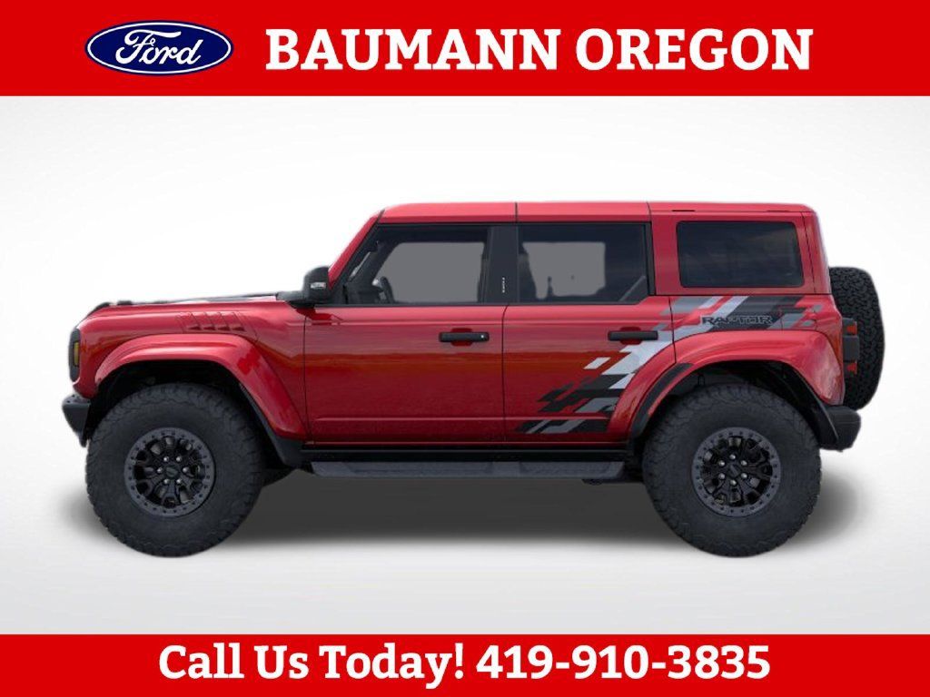 New 2026 Ford Bronco Raptor w/ Interior Carbon Fiber Pack AWD/4WD image 3