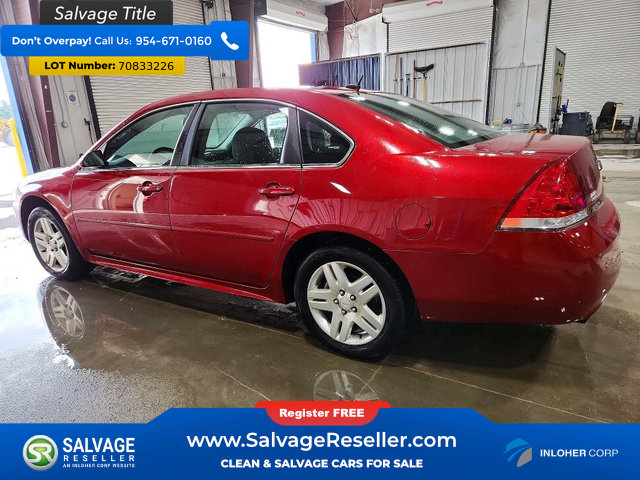 Used 2014 Chevrolet Impala LT w/ LT Sunroof Package FWD image 3