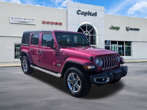 Certified 2021 Jeep Wrangler Unlimited Sahara AWD/4WD image 1