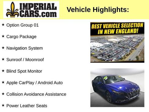 Used 2023 Hyundai Elantra Limited w/ Cargo Package FWD image 3