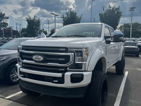 Used 2021 Ford F250 Platinum w/ FX4 Off-Road Package AWD/4WD image 1