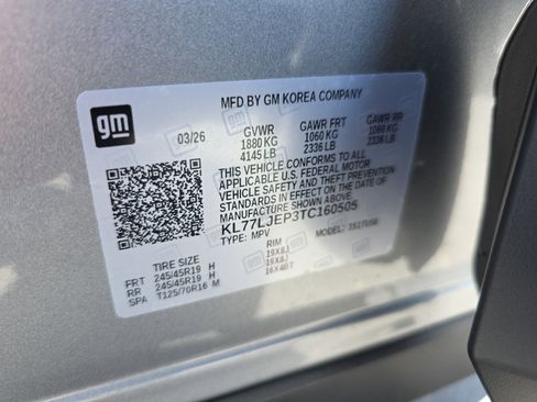 New 2026 Chevrolet Trax RS w/ Sunroof Package FWD image 39