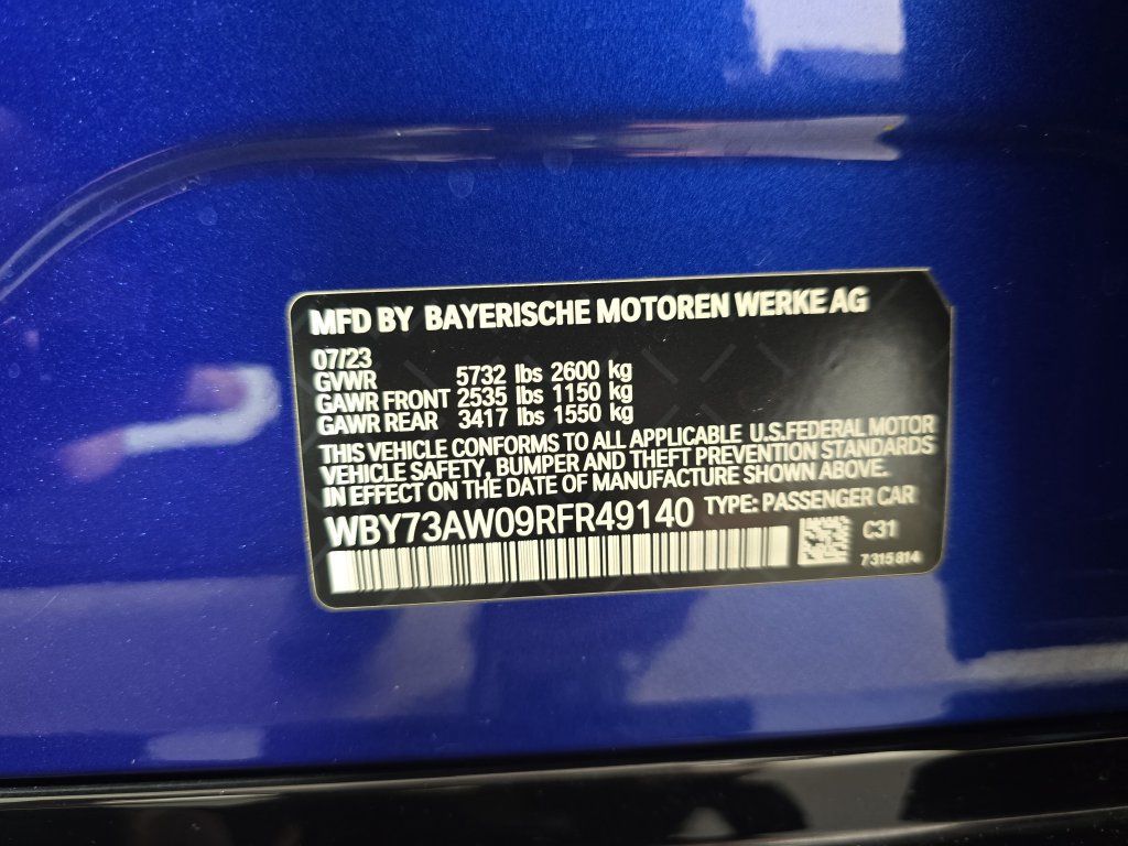 Certified 2024 BMW i4 eDrive40 w/ M Sport Package RWD image 31