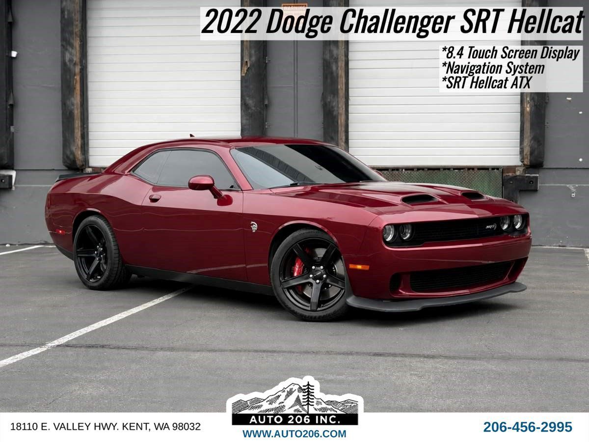 Used 2022 Dodge Challenger SRT Hellcat RWD image 1