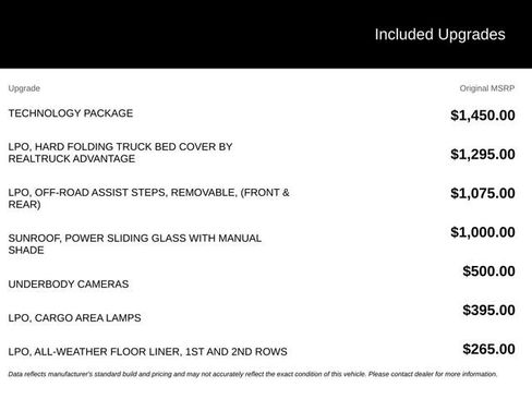 New 2026 Chevrolet Colorado ZR2 w/ Technology Package AWD/4WD image 4