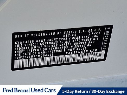 Certified 2025 Volkswagen Jetta GLI Autobahn image 29