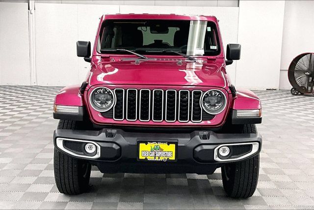 Used 2024 Jeep Wrangler Unlimited Sahara w/ Technology Group AWD/4WD image 4