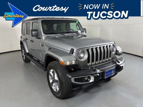 Used 2021 Jeep Wrangler Unlimited Sahara AWD/4WD image 1