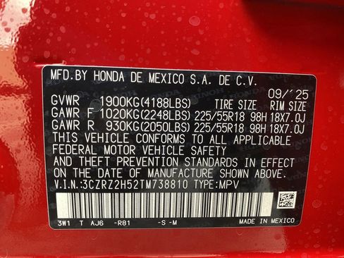 New 2026 Honda HR-V Sport image 35