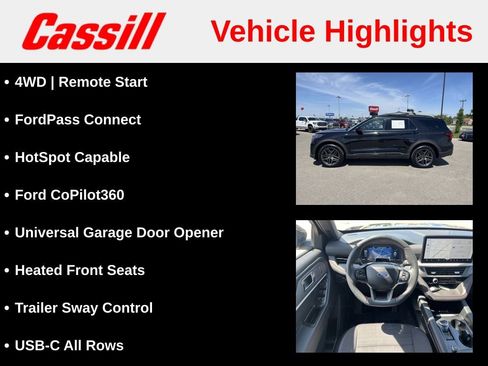 Used 2025 Ford Explorer ST-Line w/ ST-Line Street Pack AWD/4WD image 7