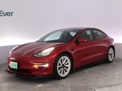 Used 2021 Tesla Model 3 Long Range AWD/4WD image 2
