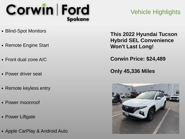 Used 2022 Hyundai Tucson SEL AWD/4WD image 6
