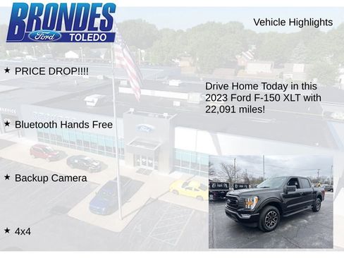 Used 2023 Ford F150 XLT w/ Equipment Group 302A High AWD/4WD image 5