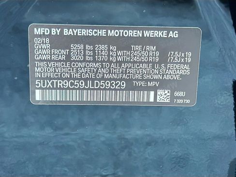 Used 2018 BMW X3 xDrive30i image 43