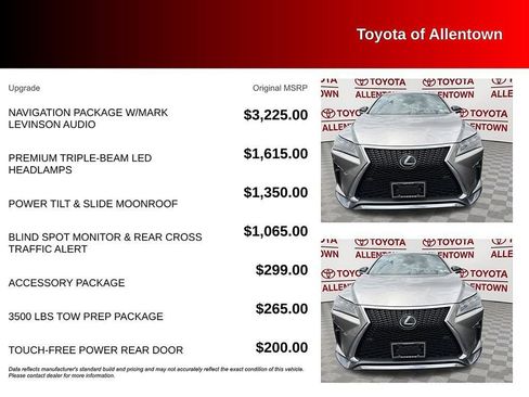Used 2019 Lexus RX 350 F Sport AWD/4WD image 3
