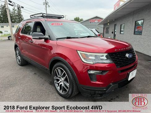 Used 2018 Ford Explorer Sport AWD/4WD image 1