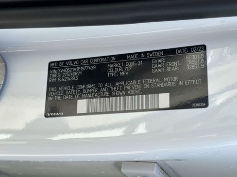 Certified 2023 Volvo XC90 B6 Ultimate w/ Protection Package Premier AWD/4WD image 20