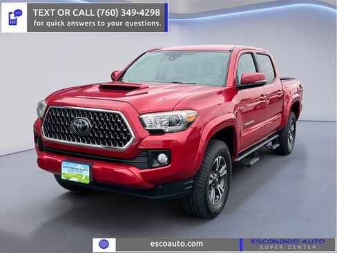 Used 2018 Toyota Tacoma TRD Sport w/ Technology Package RWD image 1