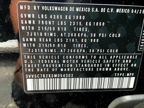 Used 2025 Volkswagen Taos SE image 19