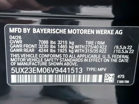 New 2027 BMW X7 xDrive40i w/ M Sport Package AWD/4WD image 27