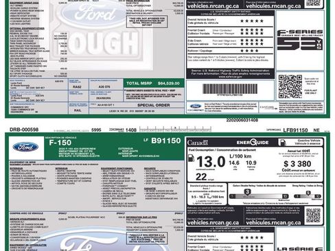 Used 2020 Ford F150 XLT w/ Equipment Group 302A Luxury AWD/4WD image 64