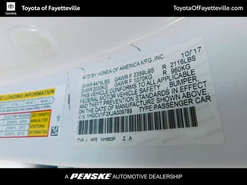 Used 2018 Honda Accord Sport image 11
