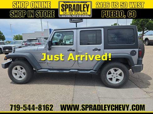 Used 2017 Jeep Wrangler Unlimited Sport w/ Quick Order Package 24S AWD/4WD image 1
