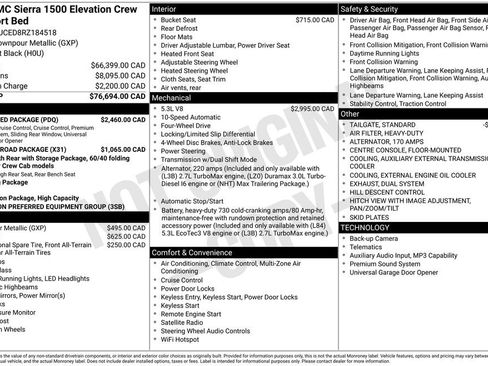 Used 2024 GMC Sierra 1500 Elevation w/ Preferred Package AWD/4WD image 31