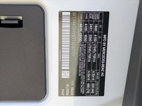 New 2026 Mercedes-Benz Sprinter 2500 image 18