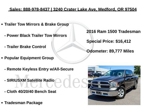 Used 2016 RAM 1500 Tradesman w/ Popular Equipment Group RWD image 12