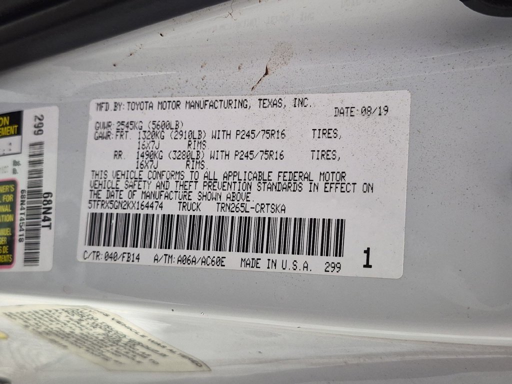 Used 2019 Toyota Tacoma SR RWD image 37