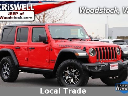 Used 2021 Jeep Wrangler Unlimited Rubicon w/ LED Lighting Group image 1
