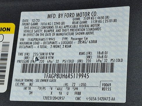 Certified 2024 Ford Mustang Premium image 26