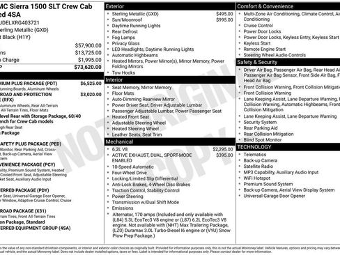 Used 2024 GMC Sierra 1500 SLT w/ SLT Premium Plus Package AWD/4WD image 11