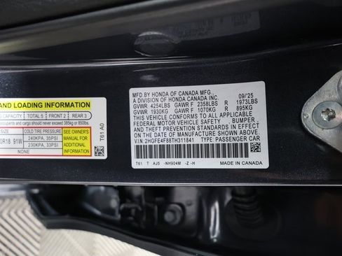 Used 2026 Honda Civic Sport Touring image 29