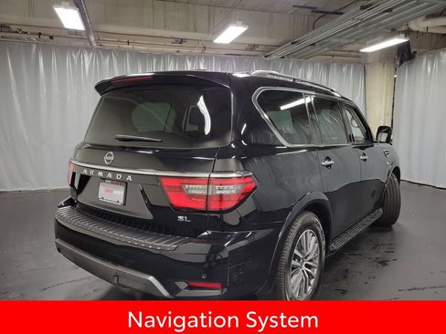 Used 2021 Nissan Armada SL w/ Captain's Chairs Package AWD/4WD image 8