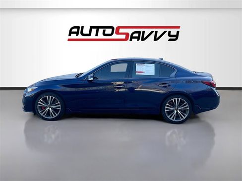 Used 2022 INFINITI Q50 Red Sport 400 image 4
