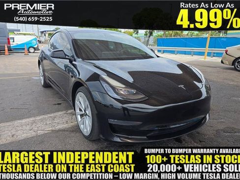 Used 2022 Tesla Model 3 Long Range AWD/4WD image 1