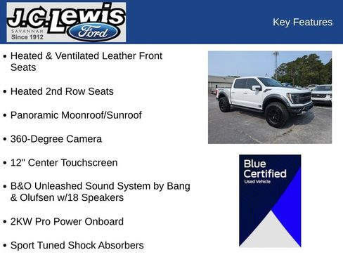 Certified 2023 Ford F150 Raptor w/ Raptor 37 Performance Package AWD/4WD image 34