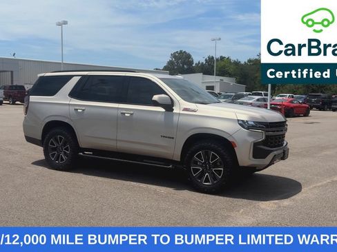 Certified 2021 Chevrolet Tahoe Z71 w/ Rear Media and Nav Package AWD/4WD image 2