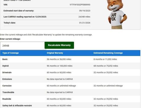 Used 2023 Ford F150 Lariat w/ Equipment Group 502A High image 82