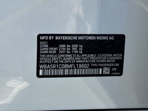 Used 2021 BMW 330i Sedan w/ Convenience Package image 29