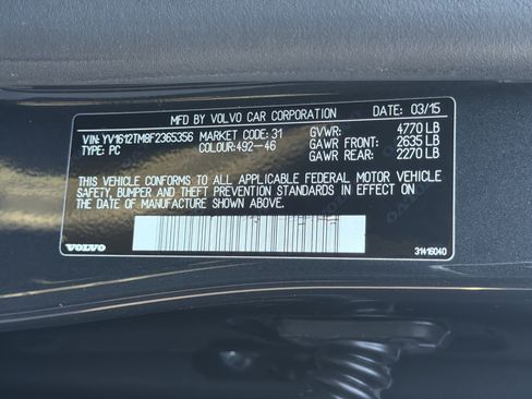 Used 2015 Volvo S60 T5 Platinum AWD/4WD image 37