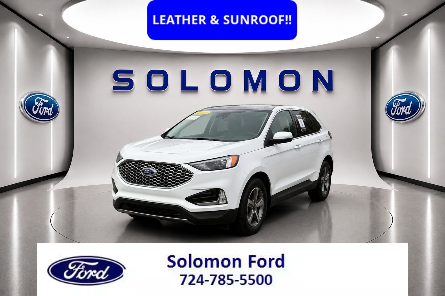 Certified 2024 Ford Edge SEL w/ Convenience Package AWD/4WD image 1