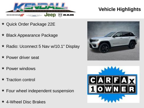Certified 2024 Jeep Grand Cherokee Limited w/ Black Appearance Package image 4