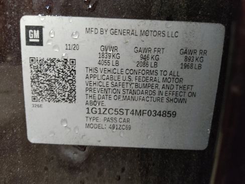 Used 2021 Chevrolet Malibu LS FWD image 33