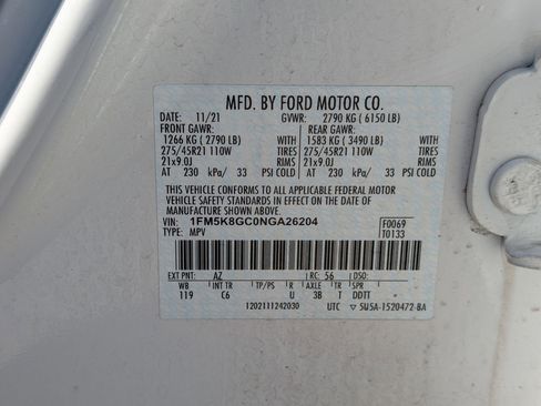 Used 2022 Ford Explorer ST w/ Equipment Group 401A image 35