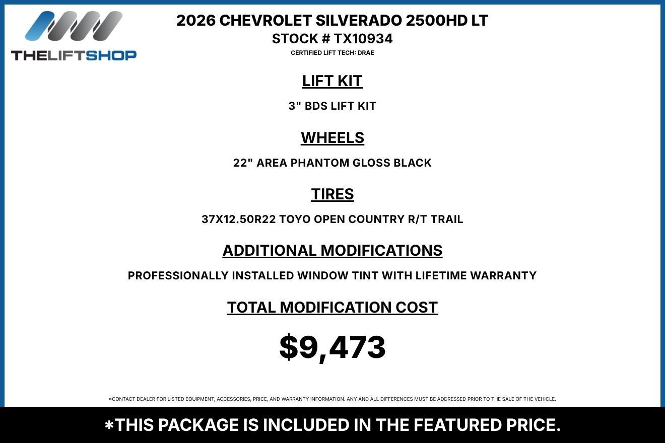 Used 2026 Chevrolet Silverado 2500 LT w/ Trail Boss Package AWD/4WD image 2
