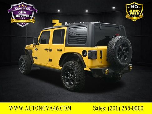 Used 2021 Jeep Wrangler Unlimited Willys image 4
