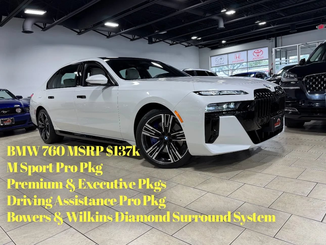 Used 2024 BMW 760i xDrive w/ Executive Package AWD/4WD image 1